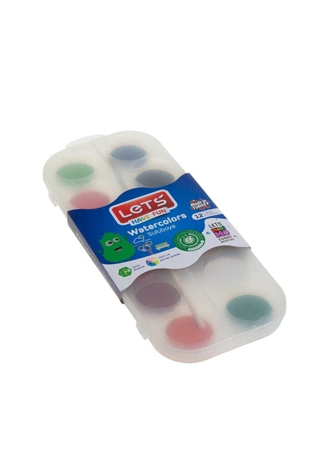 Sulu Boya 12 Renk L-10414