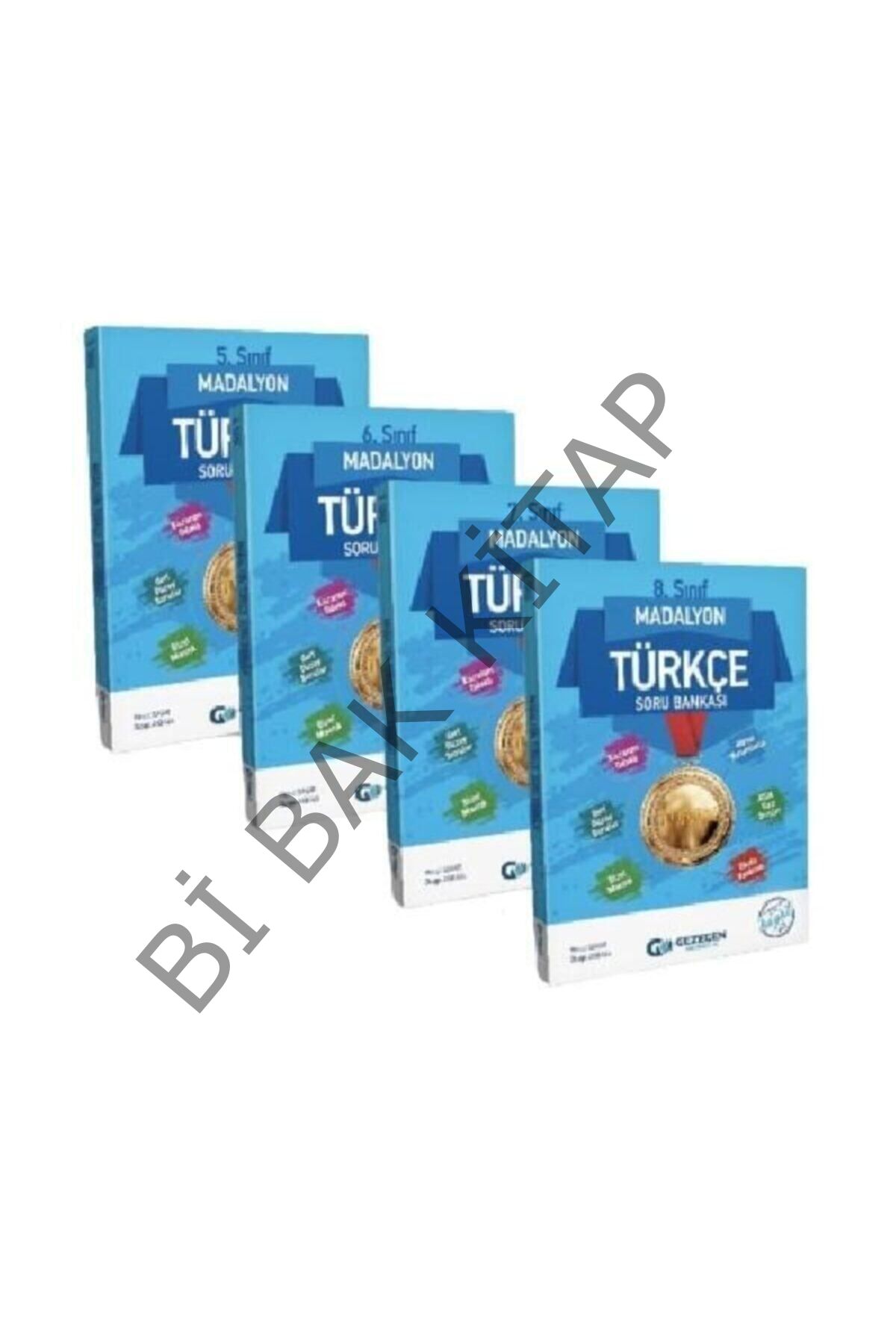 Yeni 8. Sınıf Madalyon Türkçe Soru Bankası