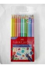 Faber Castel Üçgen Boya 12 Pastel Renk
