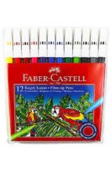 Faber Castel Ykanabilir Keçeli Kalem 12 Renk