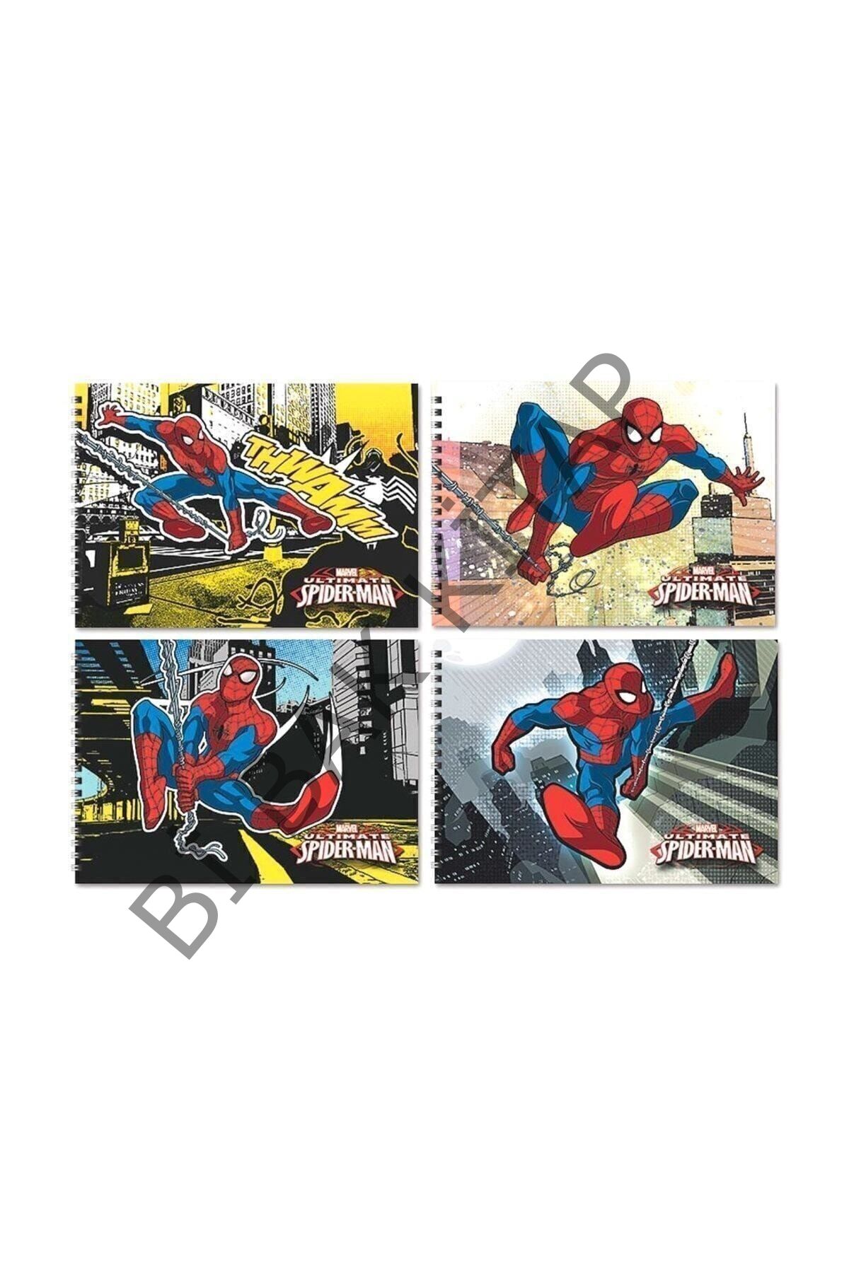 Spider Amz. 17x25 cm 15 Yaprak Resim Defteri