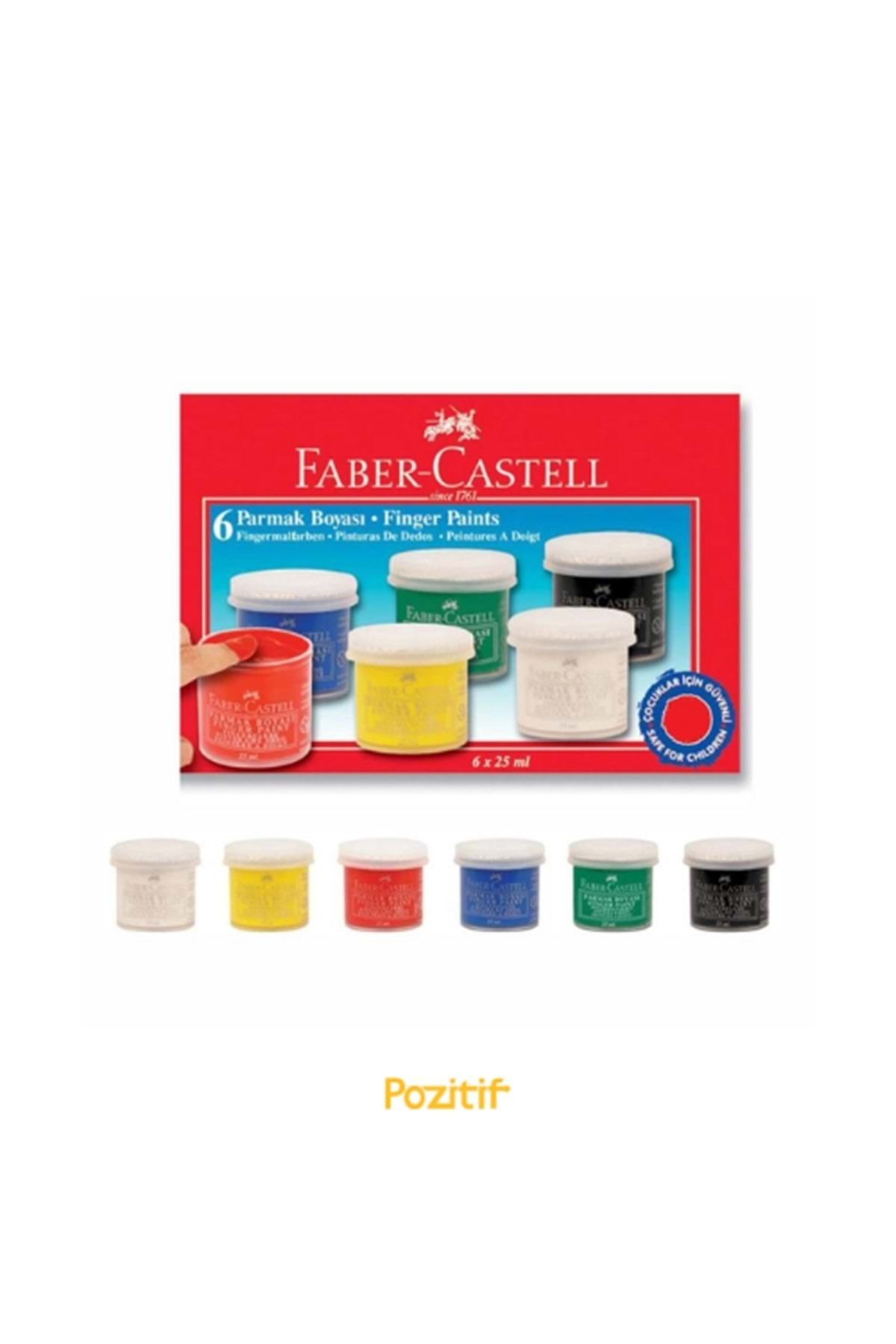 6x25ml Şişe Parmak Boya / 5170160402000