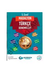 Gezegen Yayınları 5. Sınıf Türkçe Madalyon 20 Deneme