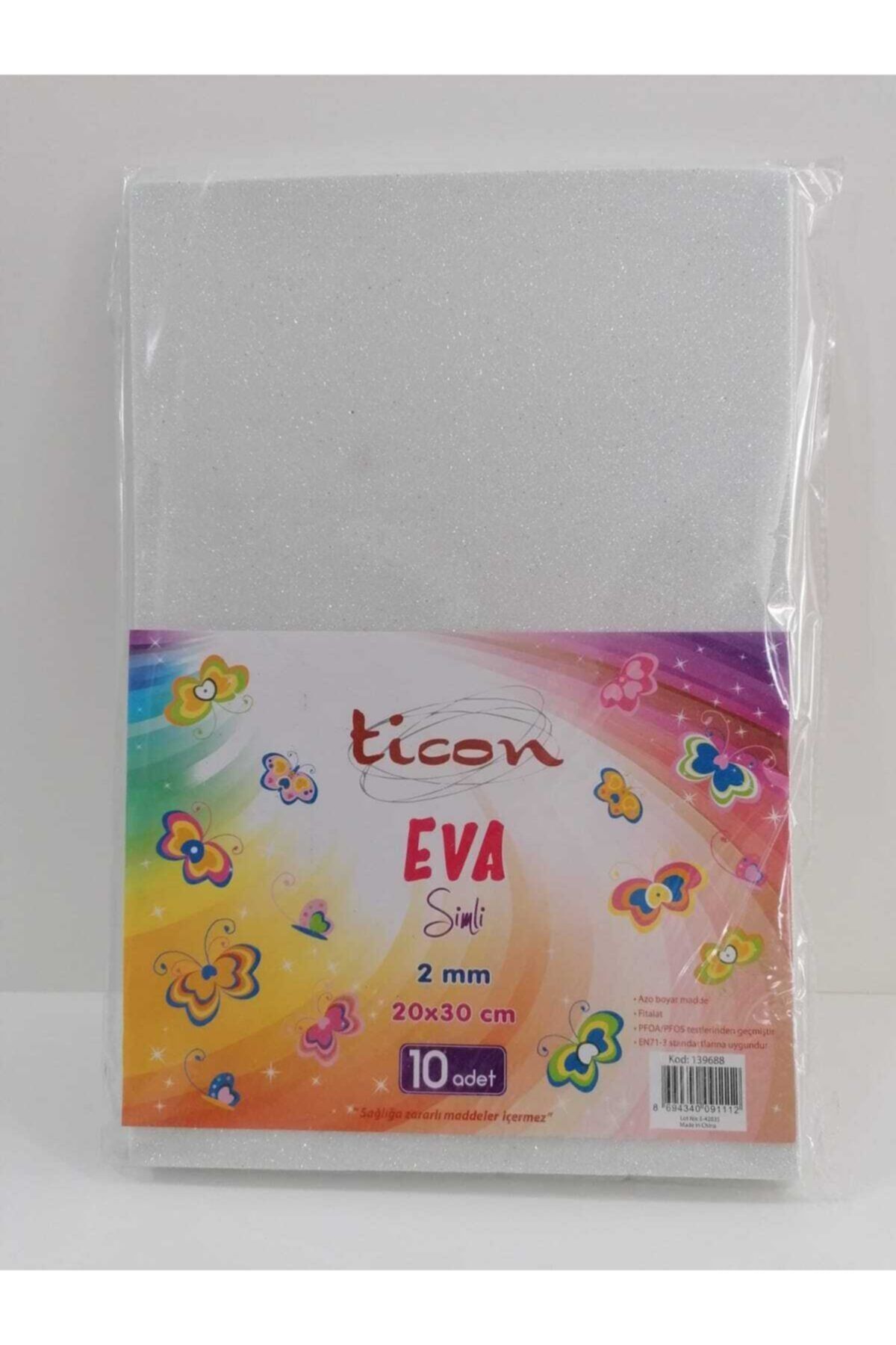 Eva Simli (20*30 cm) 10'lu Beyaz