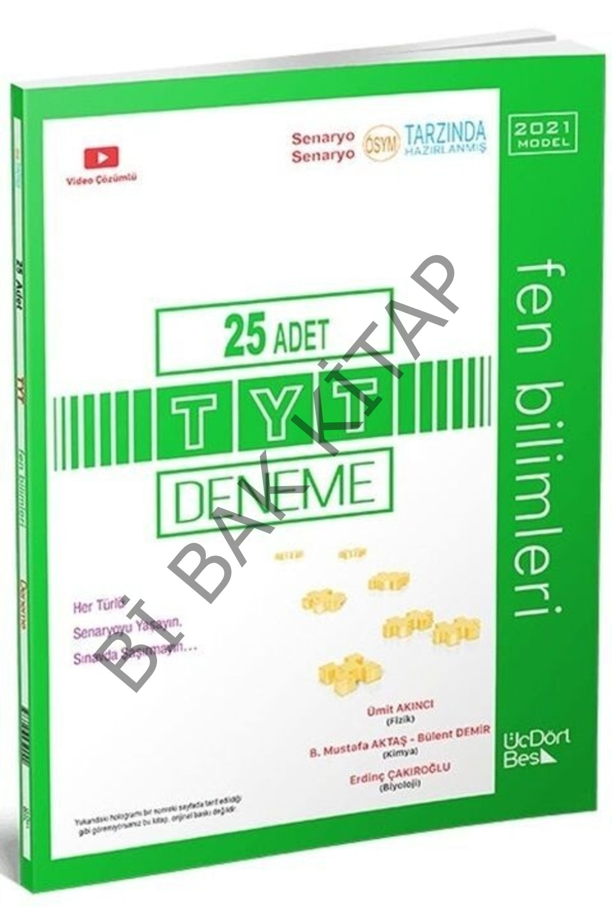 Fen Bilimleri Deneme Tyt 25li 2022 Model