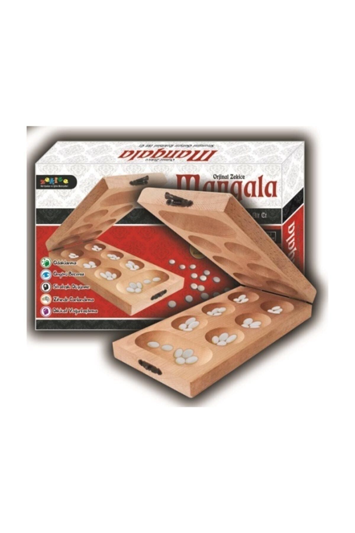 Ahşap Mangala, Kapaklı Mancala Oyunu, Zeka Oyunları