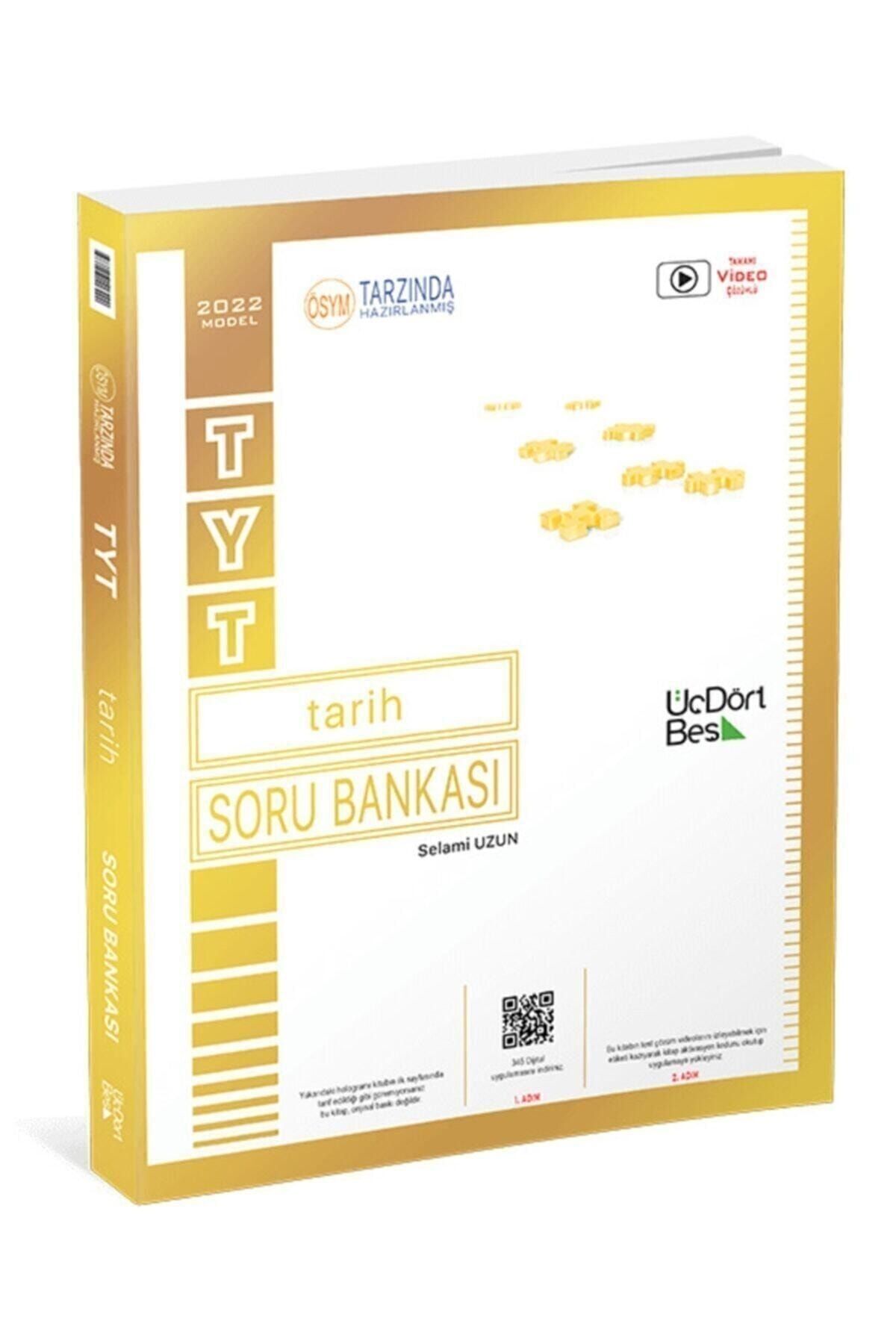 Üç Dört Beş Tyt Tarih Soru Bankası Yeni 2020 Model - 9786058116290