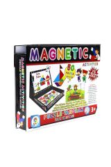 Burnis Toy Manyetik Aktiviteler Tangram Puzzle Yazı Tahtası Oyuncak