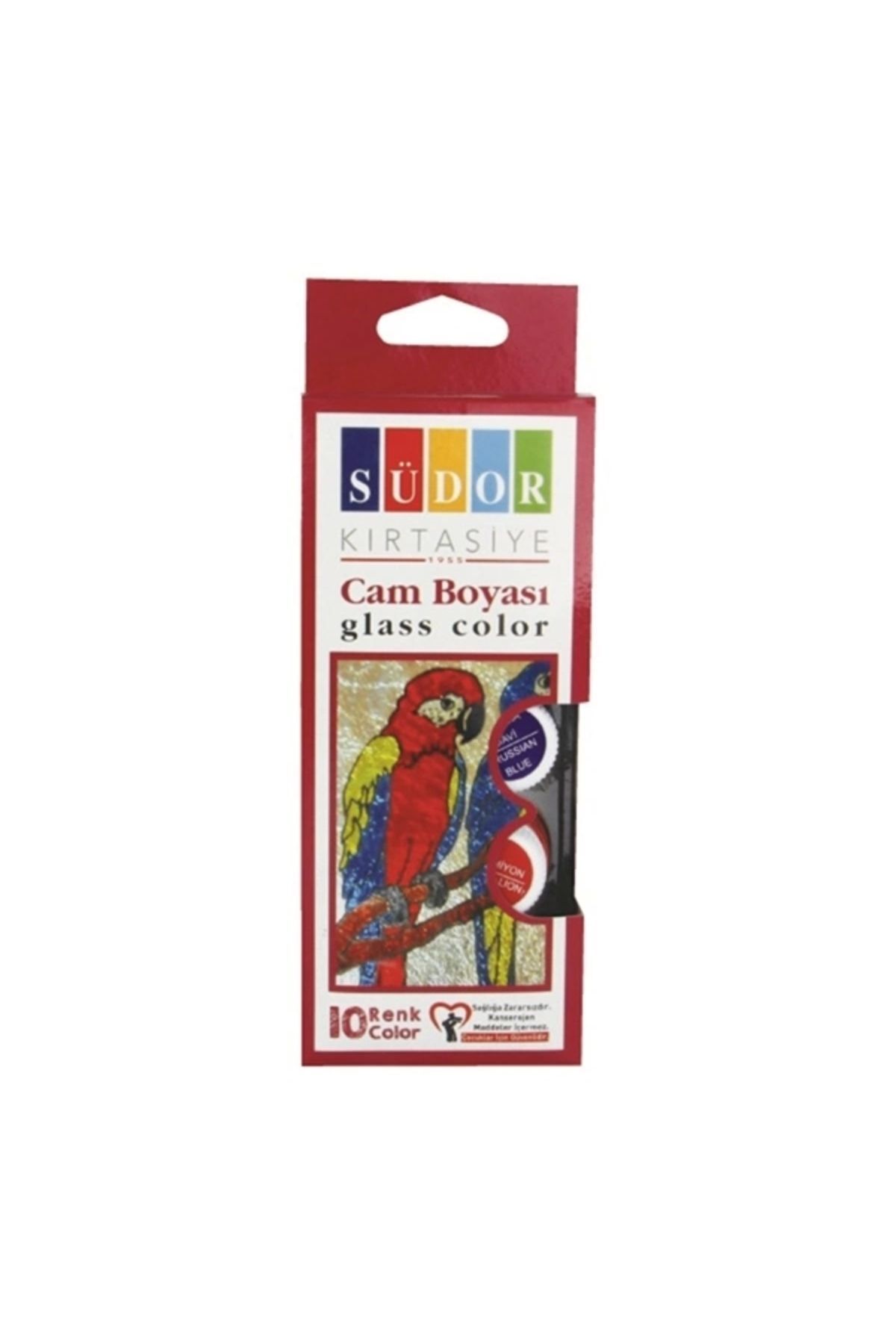 Cam Boya Su Bazlı Set 6x15 ml