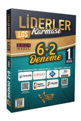 Liderler Karması 2024 Model 6 Farklı Yayınevinden LGS 1.Dönem 6+2 Deneme Seti