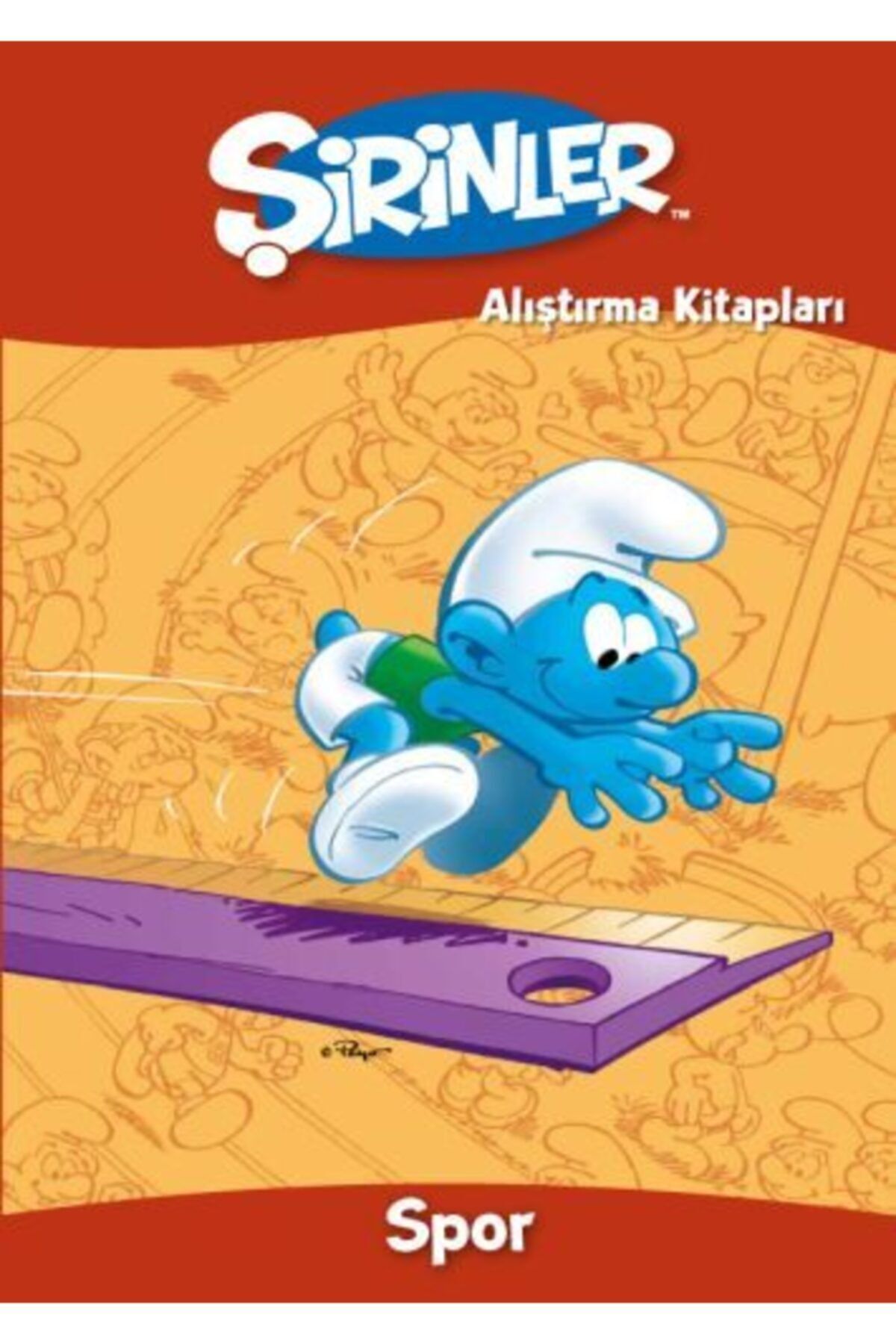 Şirinler Alıştırma Kitapları: Spor Pierre Culliford