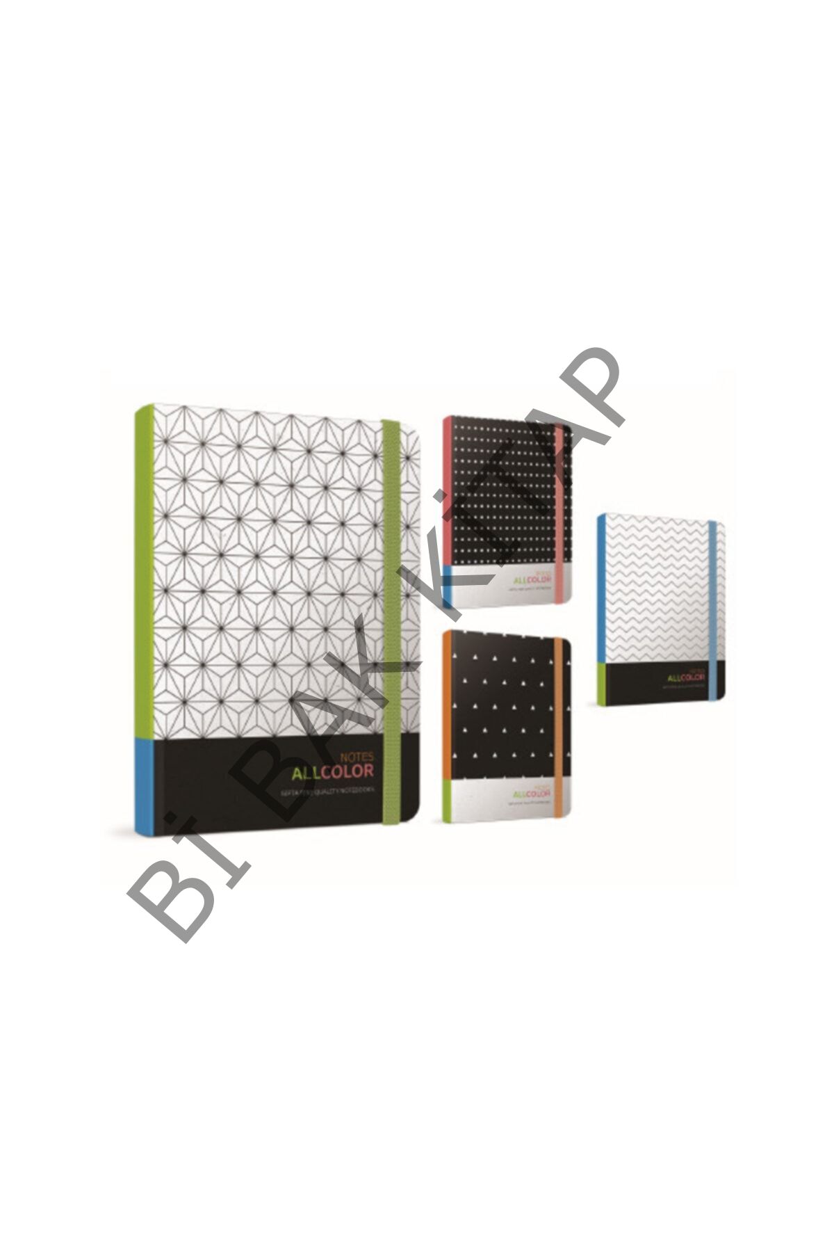 All Colors Ip.dkş.sert.kapaklı Defter A5-120 Yaprak Noktalı (1 Adet)
