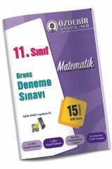 Özdebir 11.sınıf Matematik Branş Denemeleri