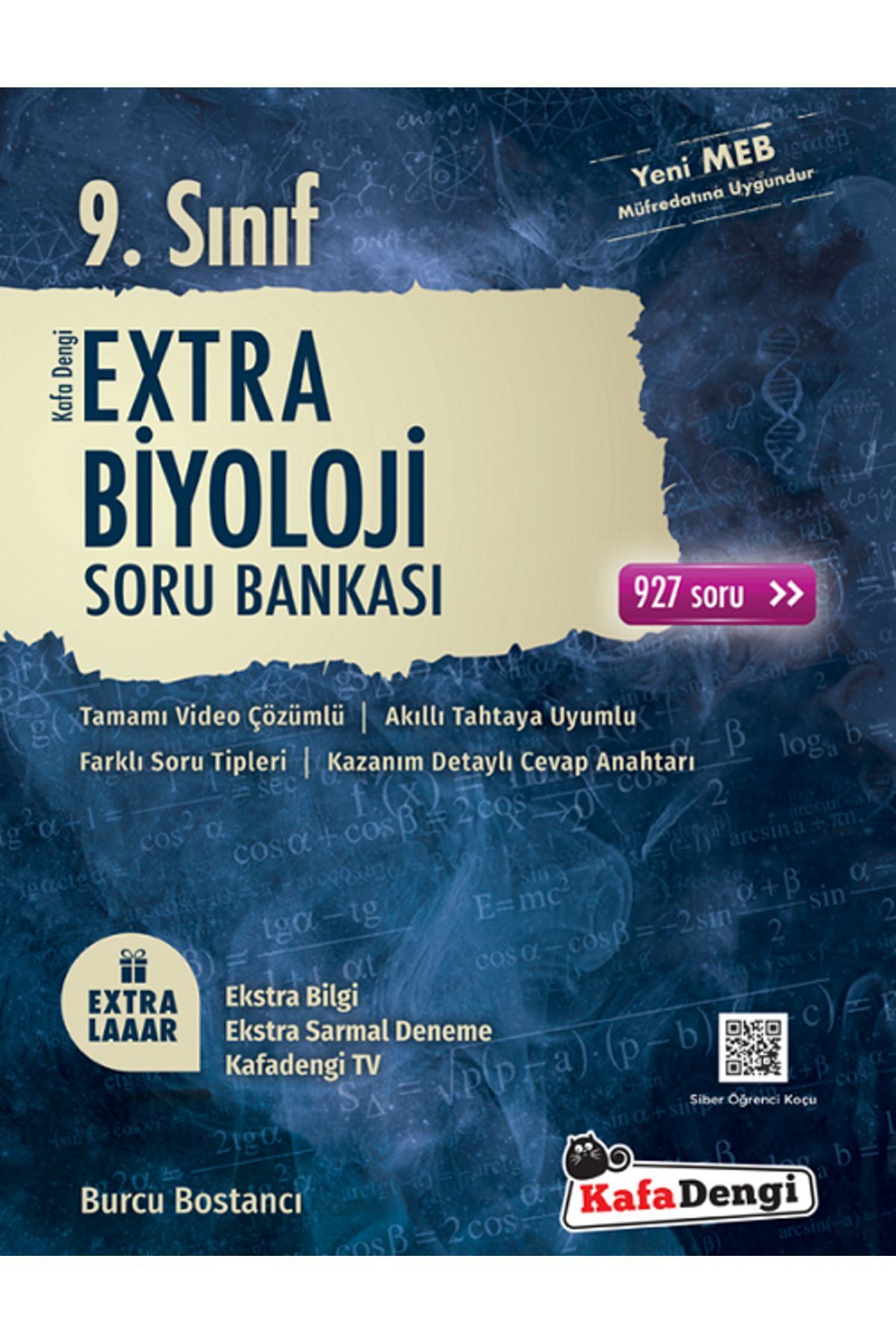 Kafadengi Yayınları 9.sınıf Extra Biyoloji Soru Bankası (tümü Video Çözümlü)